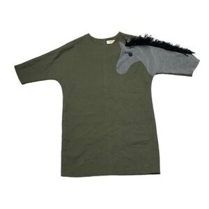 RAASTA Zebra Sleeve Dress, size XS